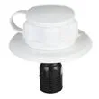 City Water Flange, Polar White